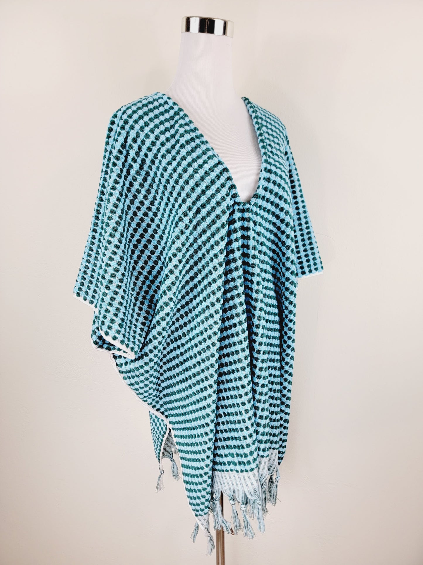 Toallas de playa/baño sin arena, fácil de llevar, toalla fina de secado rápido, verde