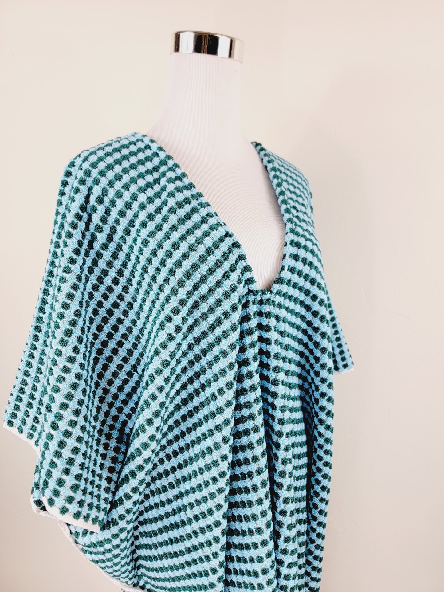 Toallas de playa/baño sin arena, fácil de llevar, toalla fina de secado rápido, verde