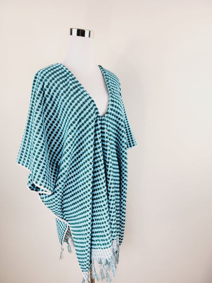 Toallas de playa/baño sin arena, fácil de llevar, toalla fina de secado rápido, verde