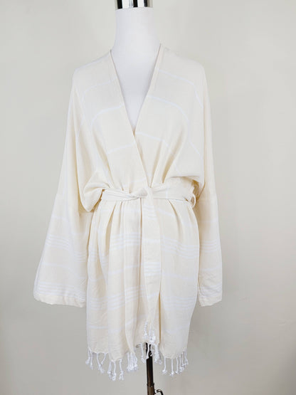 Unisex Cotton Robe, for Bath, Beach and Spa, Made from Turkish Cotton
