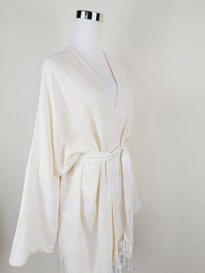 Unisex Cotton Robe, for Bath, Beach and Spa, Made from Turkish Cotton