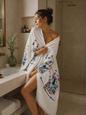 Quick Dry Bath Beach Pool and Spa Towel Soft Lightweight Oversized Tulip