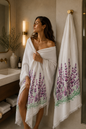Quick Dry Bath Beach Pool and Spa Towel Soft Lightweight Oversized Lavender