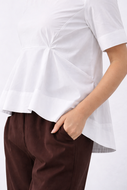 Womens Summer Short Sleeve Shirt Crew Neck Tops Casual Loose Blouse Premium Quality