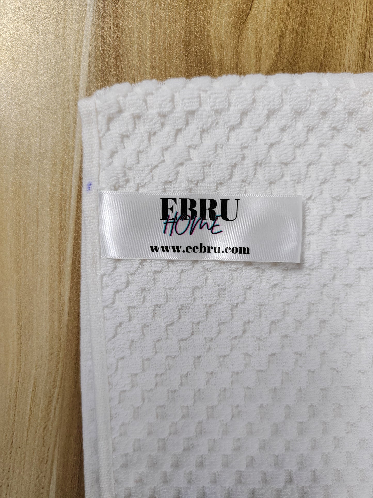 Toalla de rizo de una cara - Toalla de baño y playa sin arena - Beige