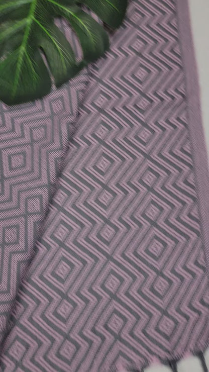 Beach/Bath Sand Free Towels-Easy Carry Quick Dry Thin Towel - Pink