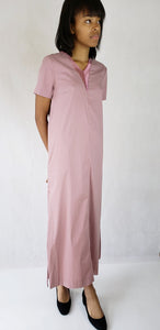 MAXI DRESS WITH DEEP V NECK - EEBRU