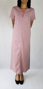 MAXI DRESS WITH DEEP V NECK - EEBRU
