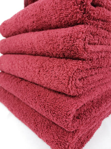 Burgundy Salon Towel 20x36 inches