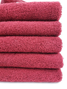 Burgundy Salon Towel 20x36 inches