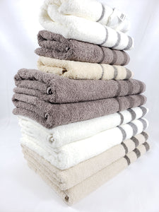 BATH / HAND TOWEL Organic Cotton - Caramel