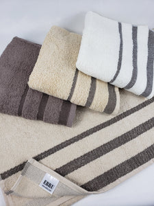 BATH / HAND TOWEL Organic Cotton - Caramel