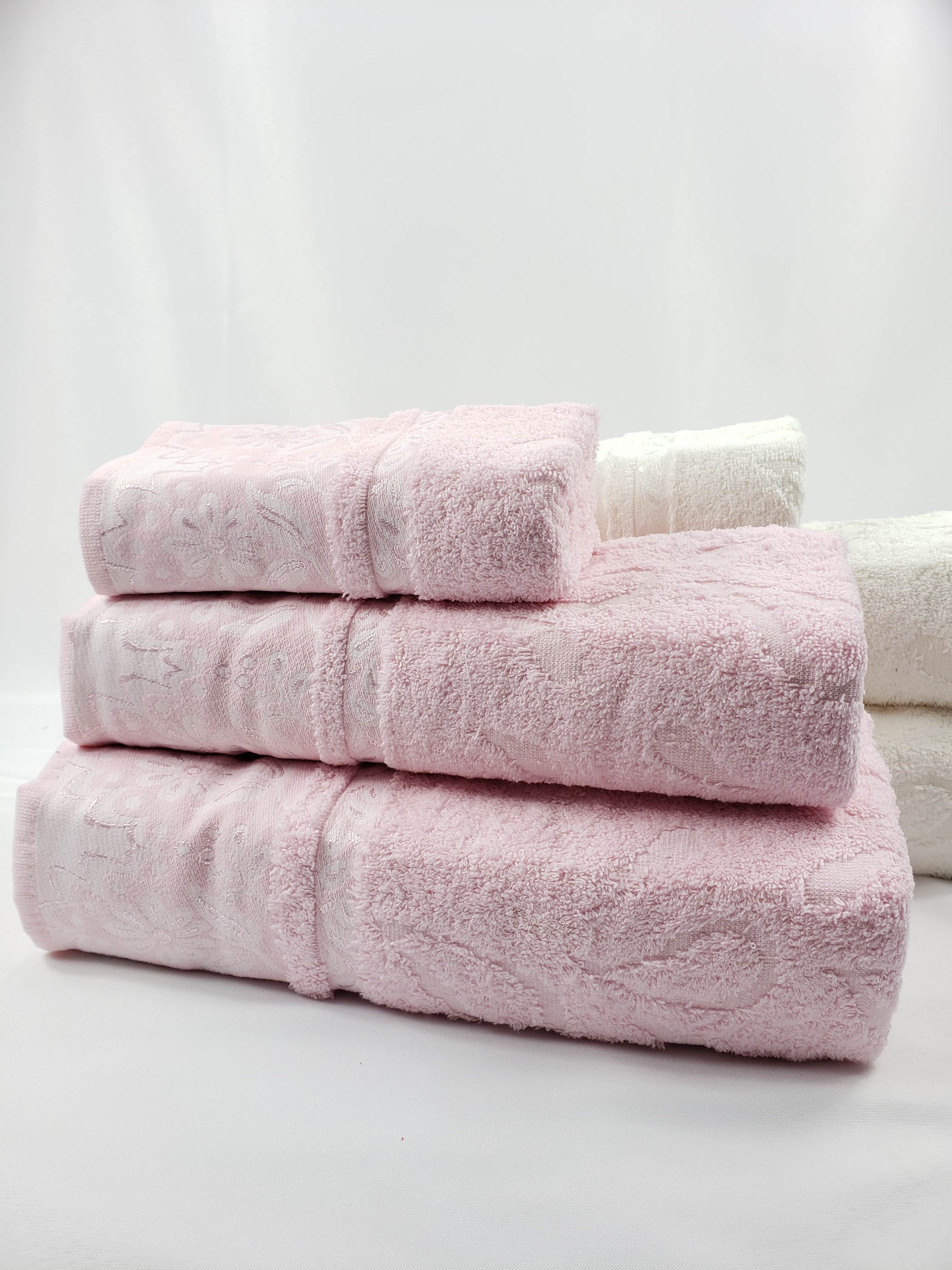 BATH / HAND TOWEL Premium Quality - PINK VIOLET