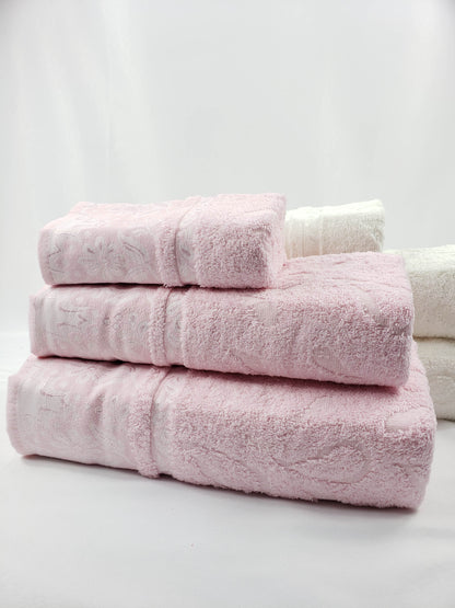 TOALLA DE BAÑO / MANO Calidad Premium - ROSA VIOLETA