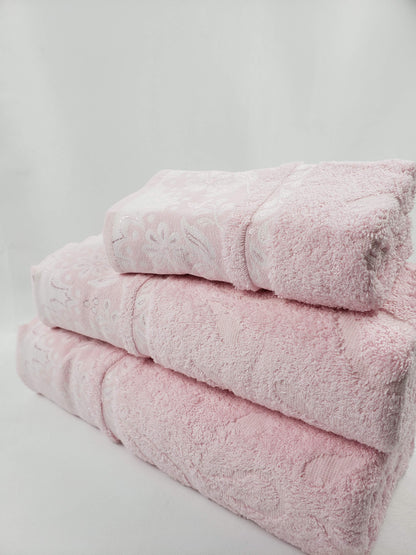 TOALLA DE BAÑO / MANO Calidad Premium - ROSA VIOLETA