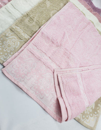 TOALLA DE BAÑO / MANO Calidad Premium - ROSA VIOLETA