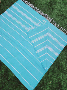 Easy carry Quick Dry Towel 70x40 - Aqua