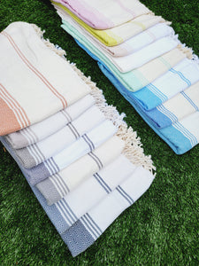 Bath / Beach Turkish Towels-Easy Carry Quick Dry Thin Towel-Black