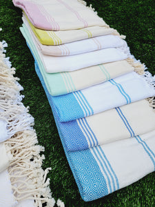 Bath / Beach Turkish Towels-Easy Carry Quick Dry Thin Towel-Black