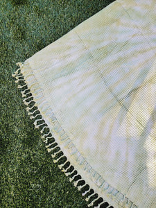 Bath Towel, Waffle Towel, Turkish Beach Towel, Handmade Tie dye