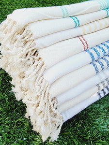 Turkish Towel - Easy Carry Quick Dry Throw - Black