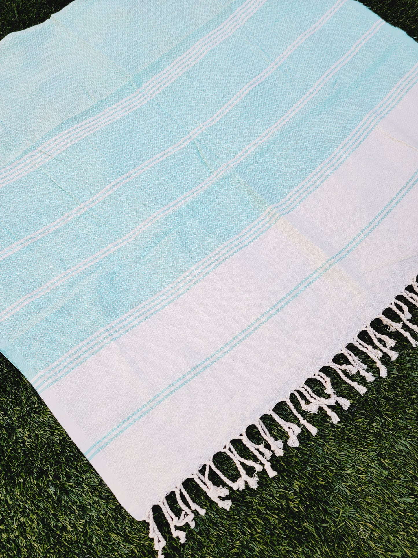 Toalla turca - Manta de fácil transporte y secado rápido - Menta