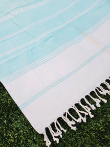 Turkish Towel - Easy Carry Quick Dry Throw - Mint