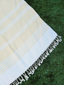 Toalla turca - Easy Carry Quick Dry Throw - Amarillo