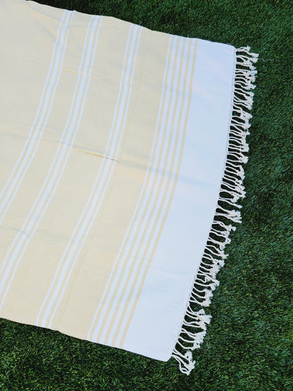Toalla turca - Easy Carry Quick Dry Throw - Amarillo