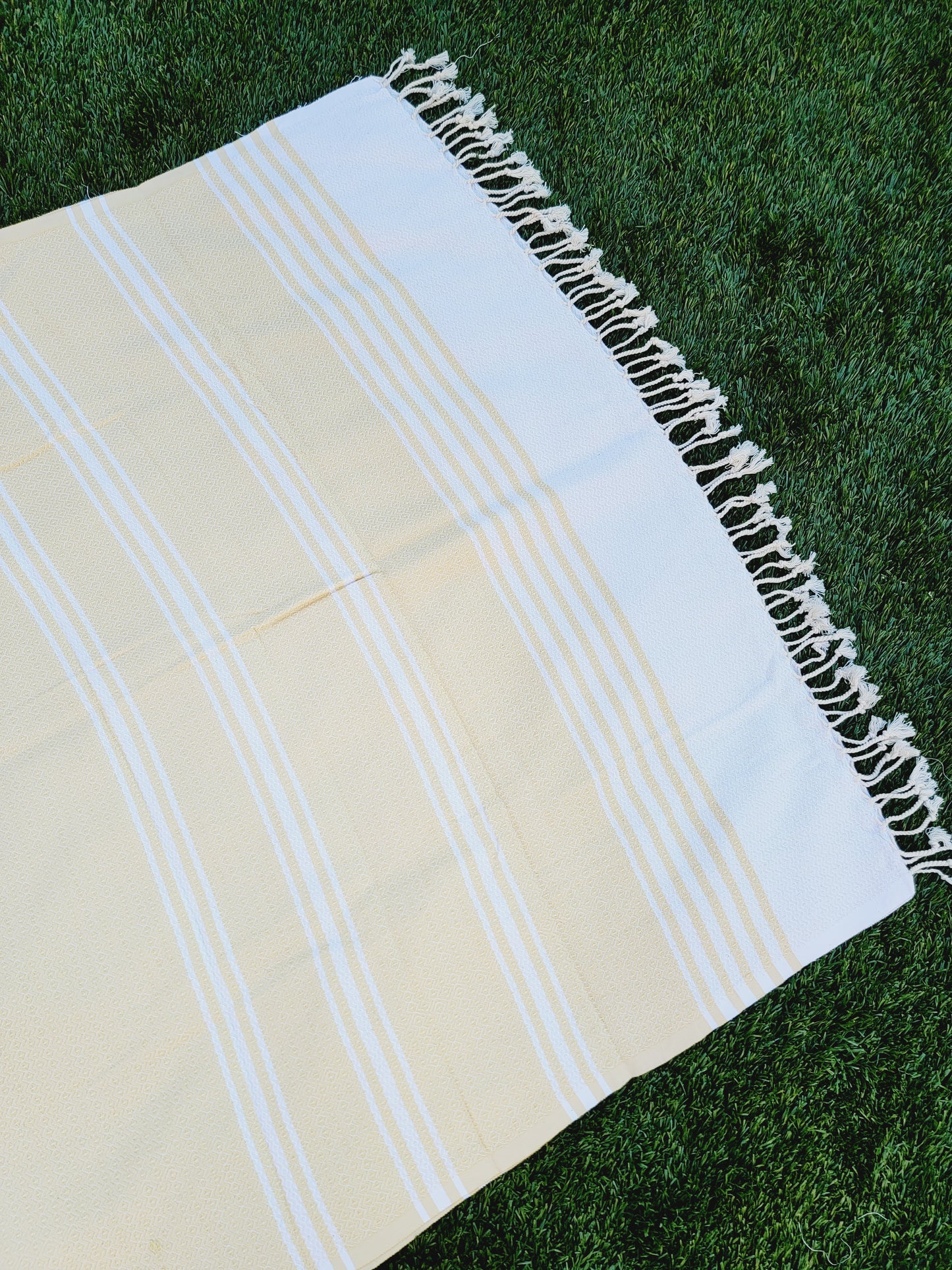 Toalla turca - Easy Carry Quick Dry Throw - Amarillo