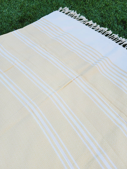 Toalla turca - Easy Carry Quick Dry Throw - Amarillo
