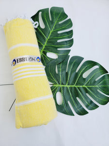 Easy carry Quick Dry Towel 70x40 - Yellow