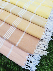 Easy carry Quick Dry Towel 70x40 - Yellow