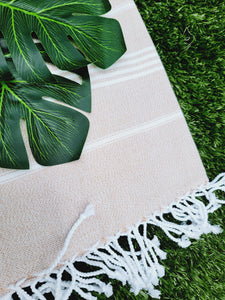 Easy carry Quick Dry Towel 70x36 - Heather Beige