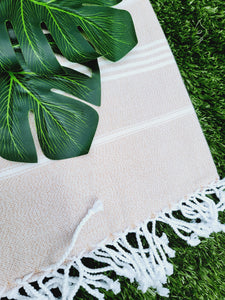Easy carry Quick Dry Towel 70x36 - Heather Beige