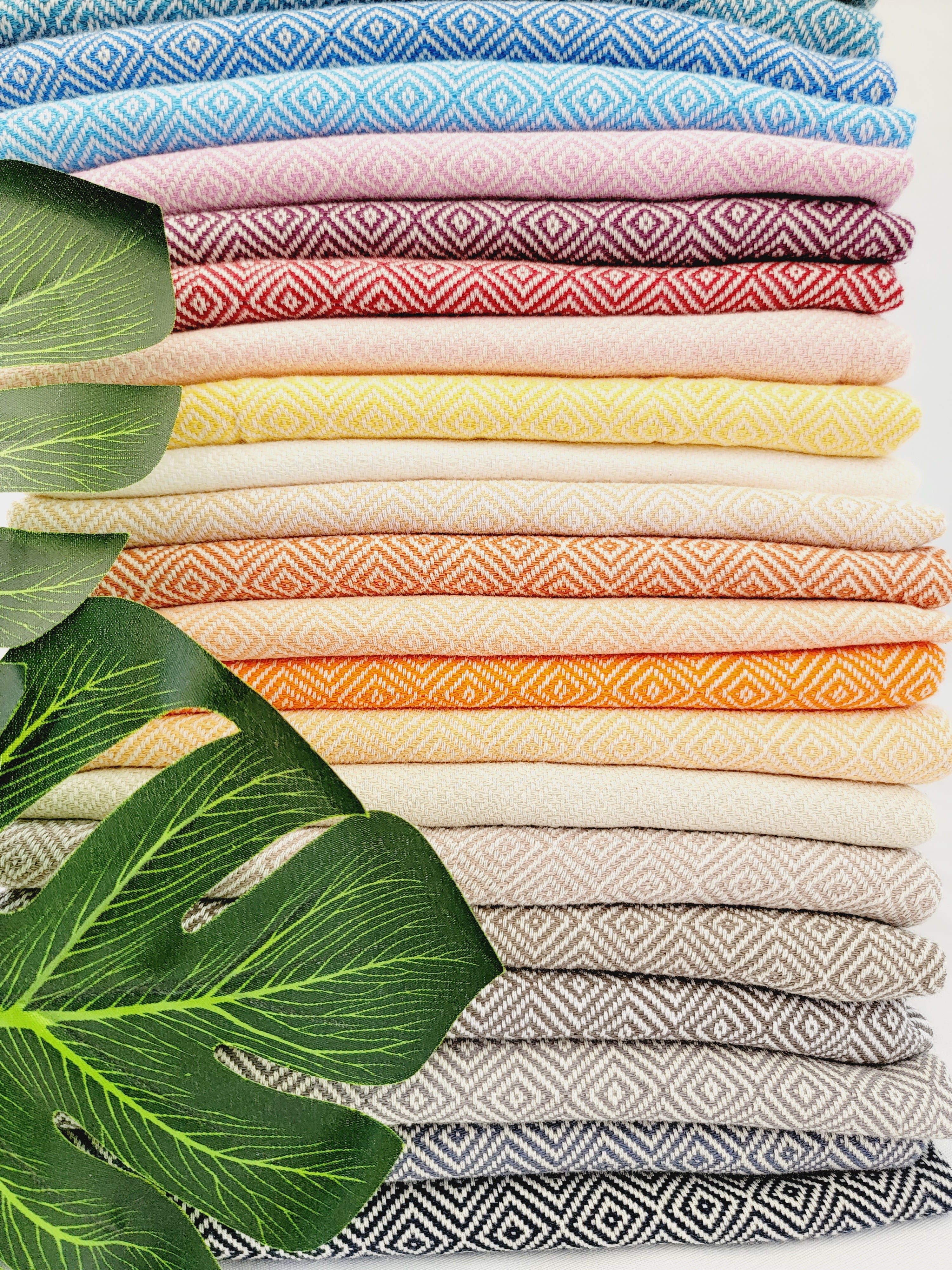 Beach/Bath Sand Free Towels-Easy Carry Quick Dry Thin Towel-Light Beige