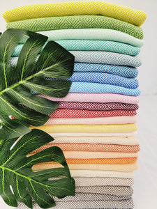 Beach/Bath Sand Free Towels-Easy Carry Quick Dry Thin Towel- Burgundy