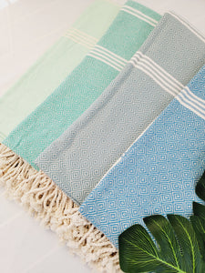 Easy Carry Quick Dry Cotton Beach Towel