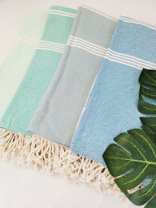 Easy Carry Quick Dry Cotton Beach Towel