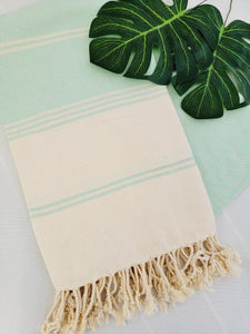 Beach/Bath Sand Free Towels-Easy Carry Quick Dry Thin Towel- Mint