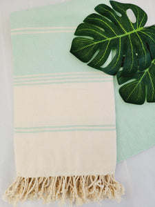Beach/Bath Sand Free Towels-Easy Carry Quick Dry Thin Towel- Mint