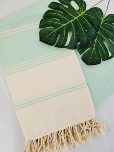 Beach/Bath Sand Free Towels-Easy Carry Quick Dry Thin Towel- Mint