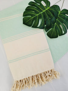 Beach/Bath Sand Free Towels-Easy Carry Quick Dry Thin Towel- Mint