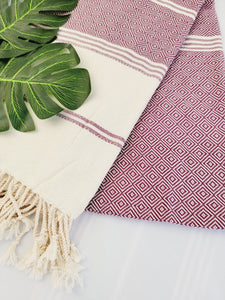 Easy Carry Quick Dry Cotton Beach Towel