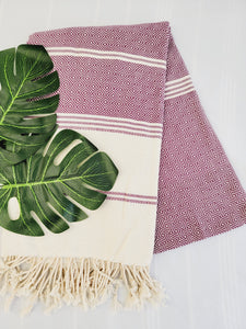 Easy Carry Quick Dry Cotton Beach Towel