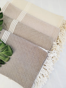 Easy Carry Quick Dry Cotton Beach Towel