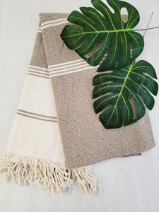 Easy Carry Quick Dry Cotton Beach Towel