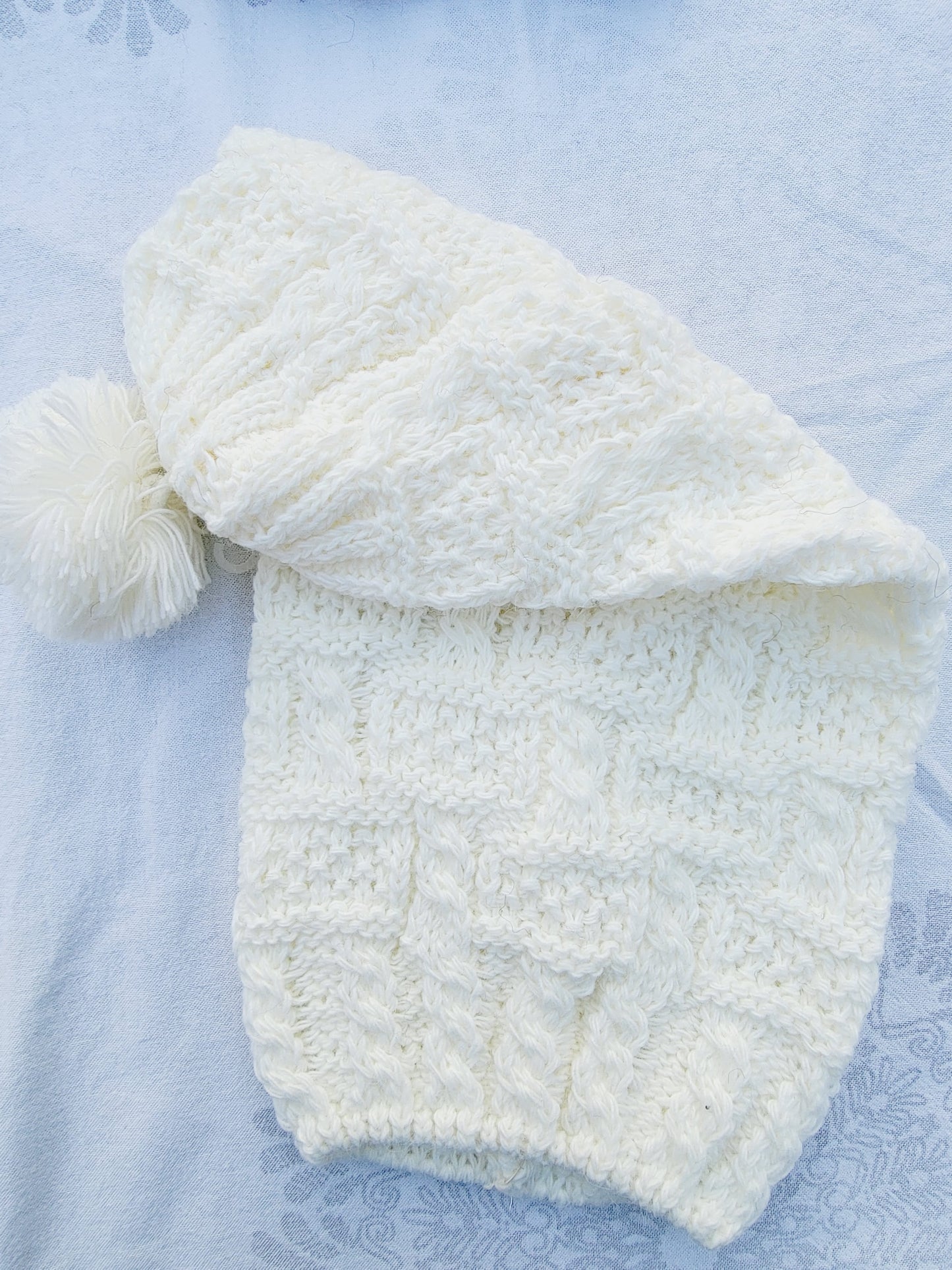 Gorro, Gorro Largo de Invierno con Ponpon