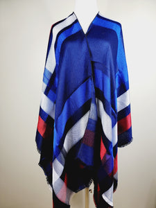Poncho Chal, Extra suave - Reversible