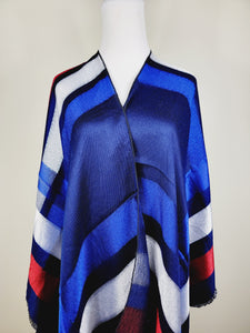 Poncho Chal, Extra suave - Reversible